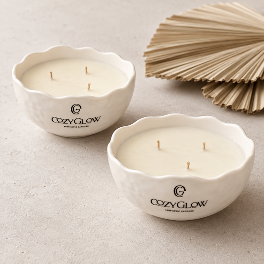 Dark Amber & Ginger Lily Bowl Candle