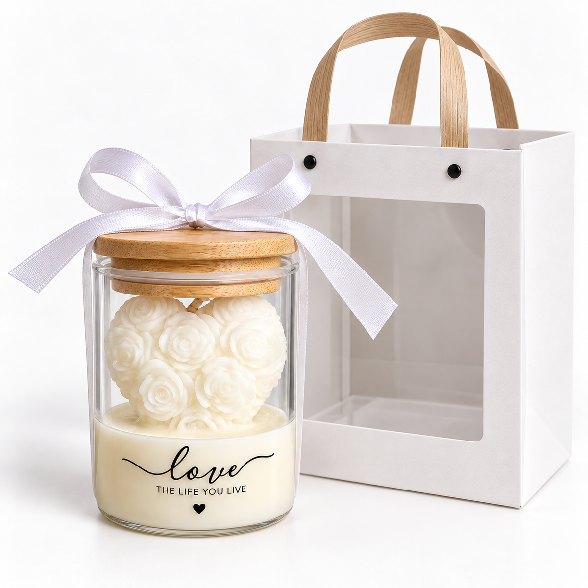 Love Candle – Peony Scented Gift Candle