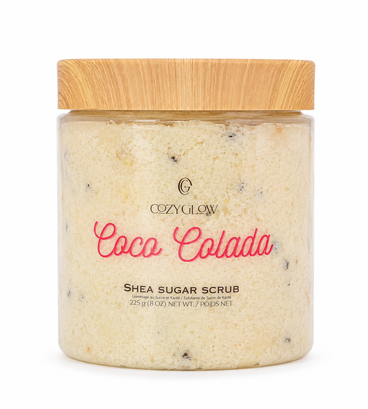 Coco Colada Shea Sugar Scrub — 225g